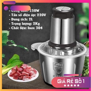 MÁY XAY THỊT ĐA NĂNG INOX 4 LƯỠI SIÊU BỀN [SIÊU GIÁ RẺ]