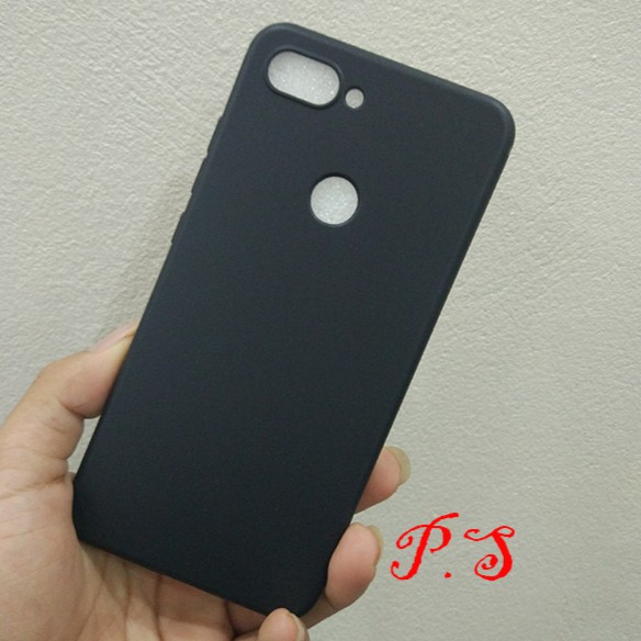 Ốp lưng xiaomi mi 8 lite / Mi 8 youth TPu đen mềm mịn