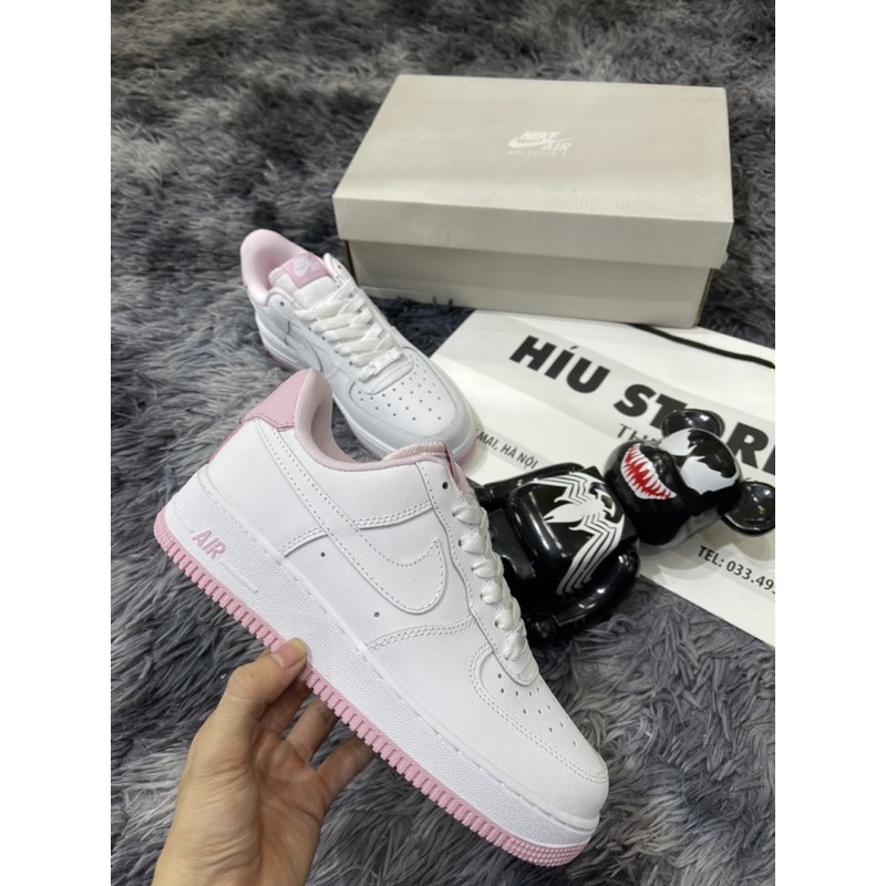 Giầy thể thao AF1 (air force one) trắng hồng NEW HOT (ảnh thật + full size)