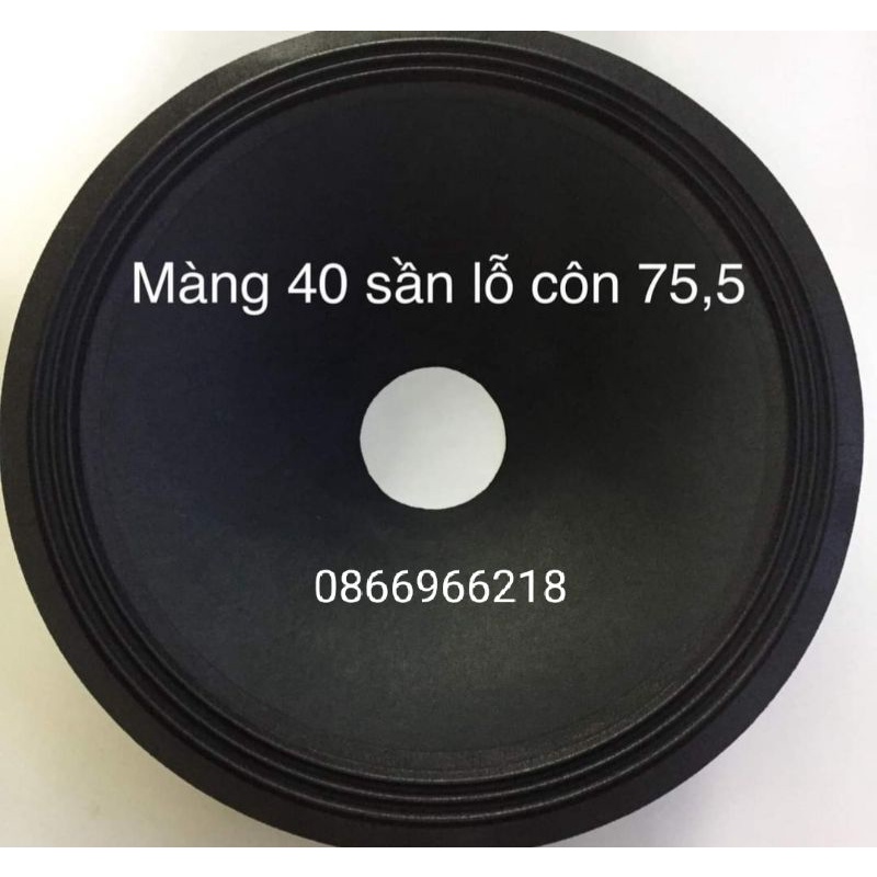 màng loa bass 40 lỗ coil 75,5.