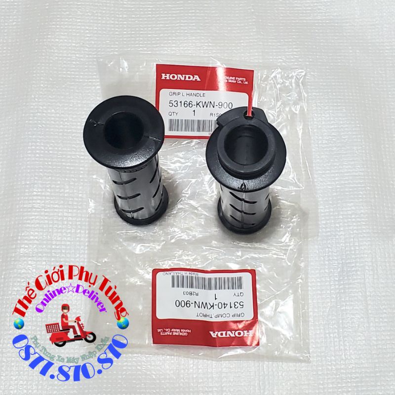 Cặp bao tay PCX đời đầu 2010 - PCX Thái zin Honda Thái Lan - 53166-KWN-900/ 53140-KWN-900