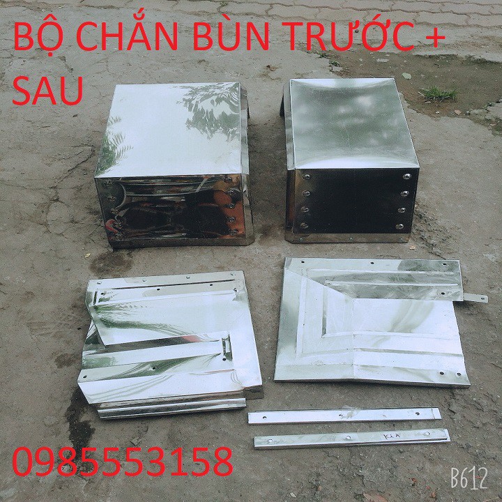 Đôi vè chắn bùn trước xe KIA 1T4 K2000 K3000 K165... Hàng loại dày