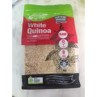 Hạt Quinoa (Diêm mạch) Absolute Organic 1KG