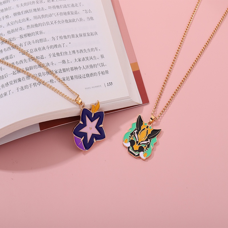 Vòng cổ Mặt Nhân Vật Game Hoa Độc Đáo Dành Cho Cặp Đôi