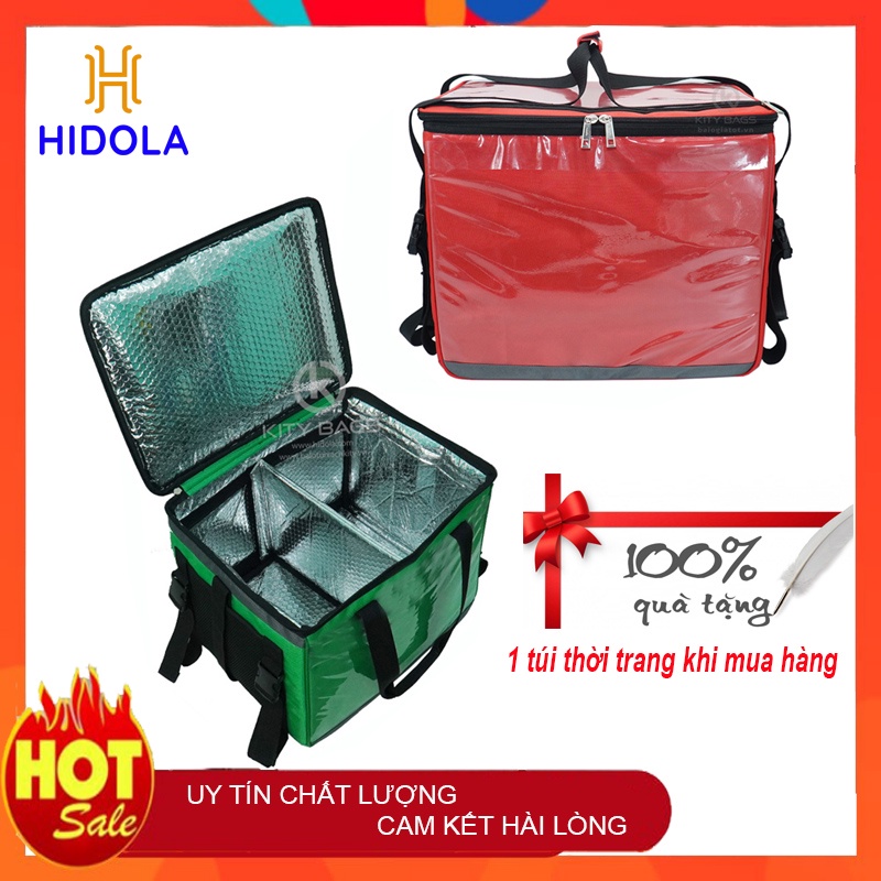 TÚI GIAO HÀNG GIỮ NHIỆT HIDOLA 7187, 45 LÍT