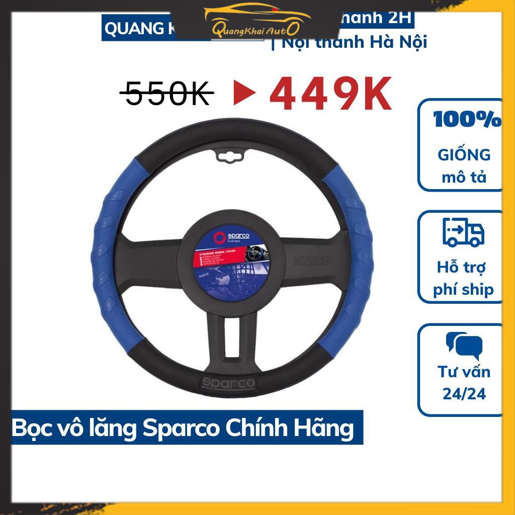 Bọc Vô lăng Sparco Chính Hãng Cao Cấp - Đủ Mẫu Và Màu Sắc