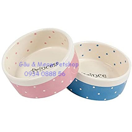 Chén Bát ăn Elite bằng sứ cho thú cưng chó mèo thỏ cute