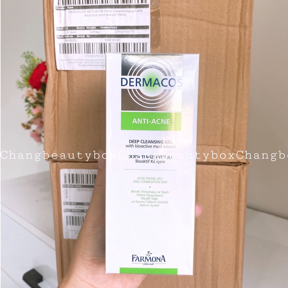 Sữa Rửa Mặt Kiềm Dầu Dermacos BaLan 150ml