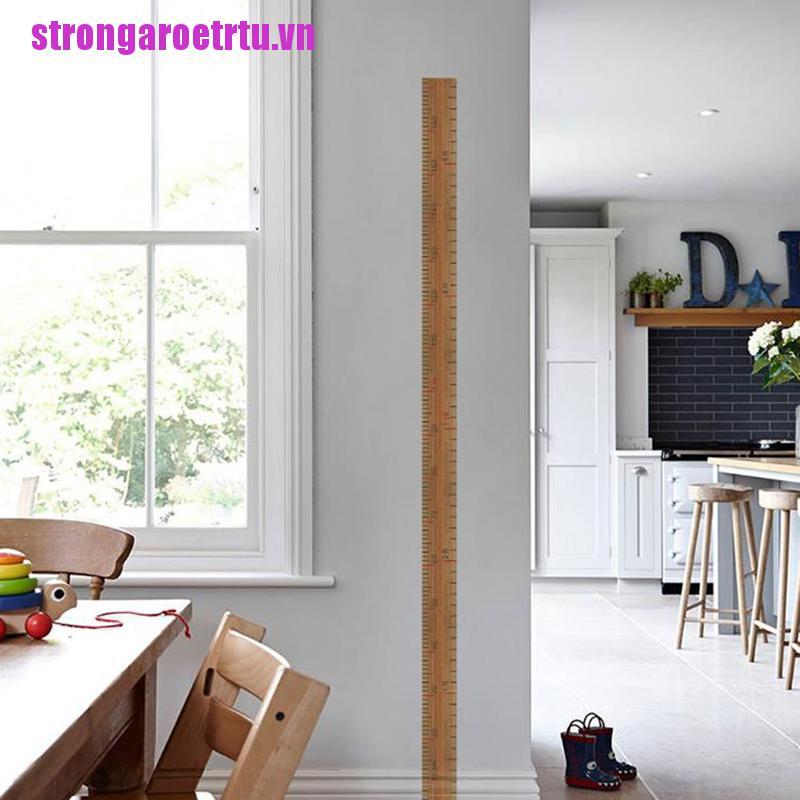 Miếng Dán Tường Hình Thước Đo Chiều Cao Cho Bé