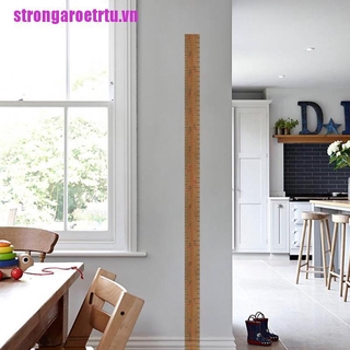 Miếng Dán Tường Hình Thước Đo Chiều Cao Cho Bé