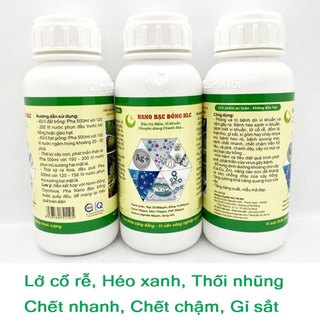 Chế phẩm nano bạc đồng hlc 500ml. hàng chính hãng.