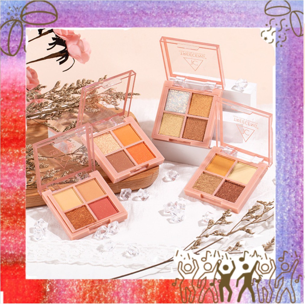 Phấn mắt 4 ô TC TREECENG lâu trôi nội địa sỉ tốt - GIÁ RẺ 09