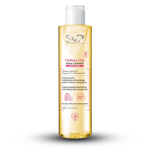 Sữa tắm dưỡng ẩm SVR TOPIALYSE Huile Lavante Micellaire 200ml