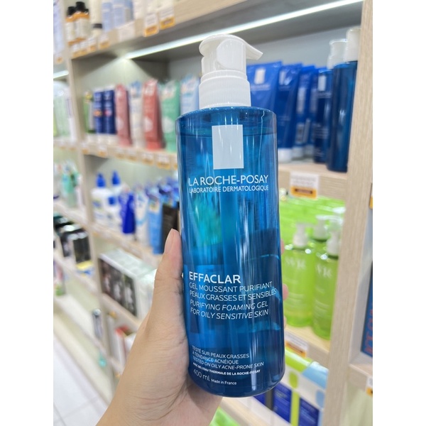 Gel rửa mặt tạo bọt cho da dầu nhạy cảm La Roche-Posay