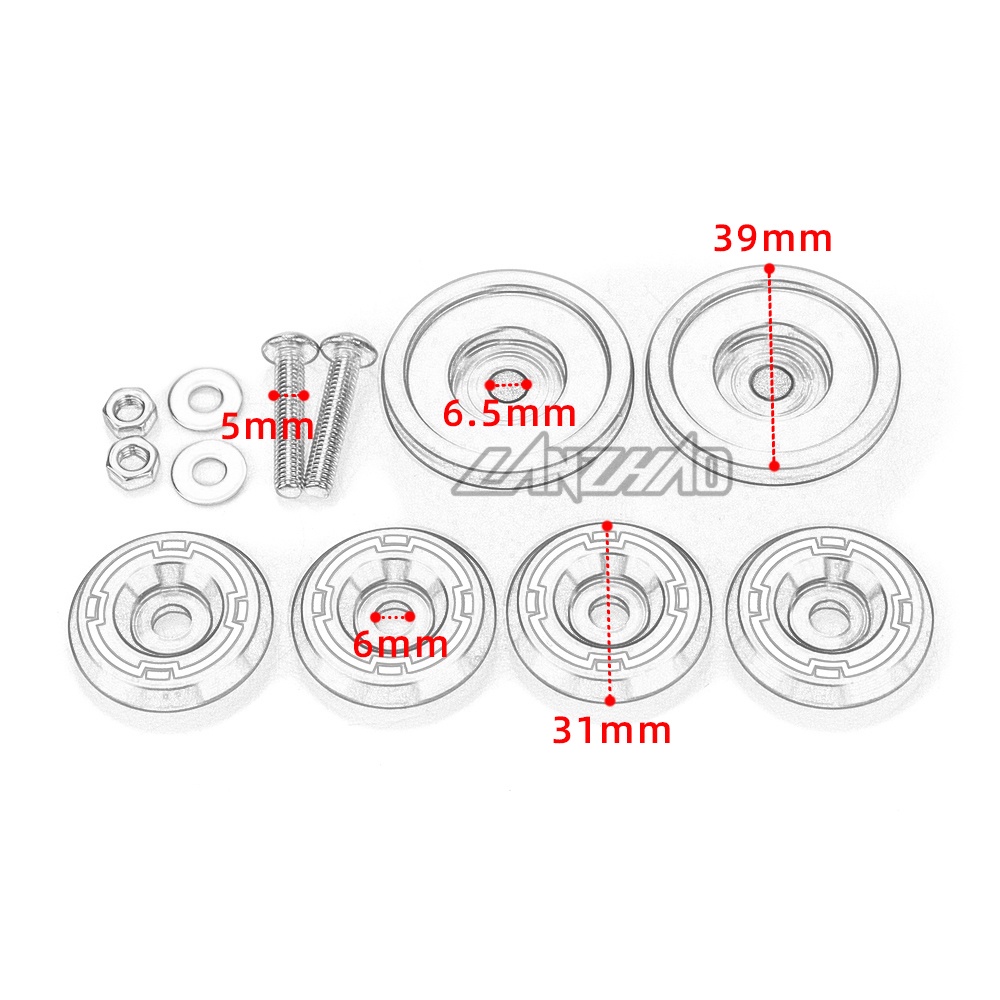 Ốc Vít Nhôm CNC Chuyên Dụng Cho Xe Mô Tô Kawasaki Z900 2017-2021