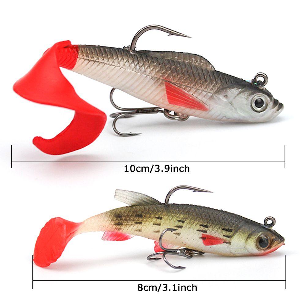 MYRONGVN Mồi Câu Cá Giả Hình Chữ T 9.5g / 14g Chuyên Dùng