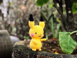 Pikachu - Pikachu bằng len- thú bông handmade
