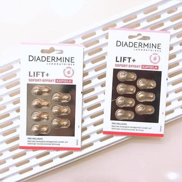 Viên nang dưỡng da bổ sung collagen Diadermine Lift + Sofort Effekt