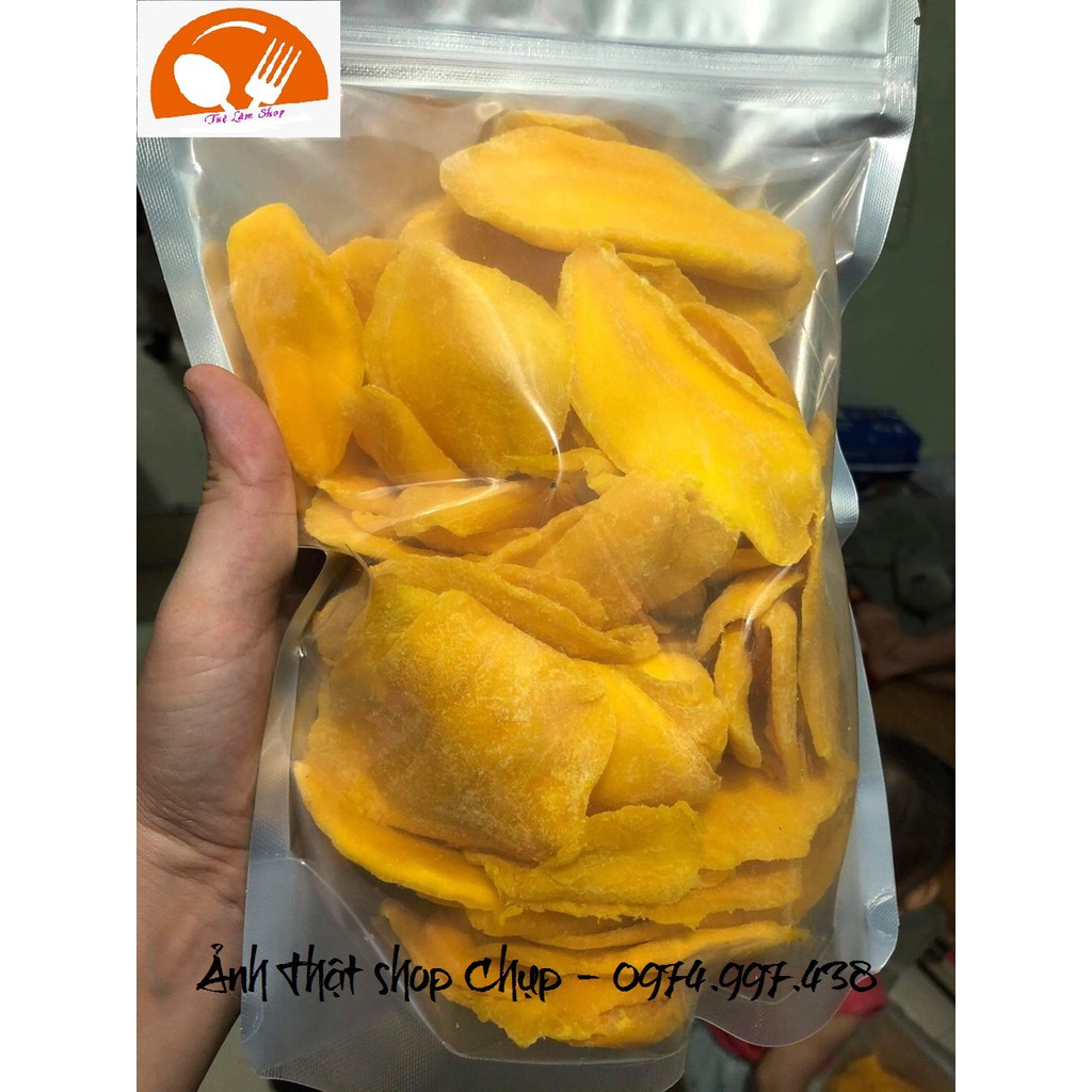 Xoài sấy dẻo tự nhiên không đường siêu ngon