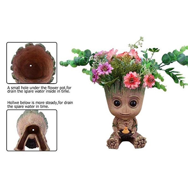 Chậu Hoa Hình Nhân Vật Groot Trong Phim Guardians of The Galaxy