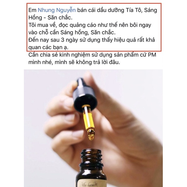Dầu dưỡng khoá ẩm làm sáng săn chắc da Tía Tô | BigBuy360 - bigbuy360.vn