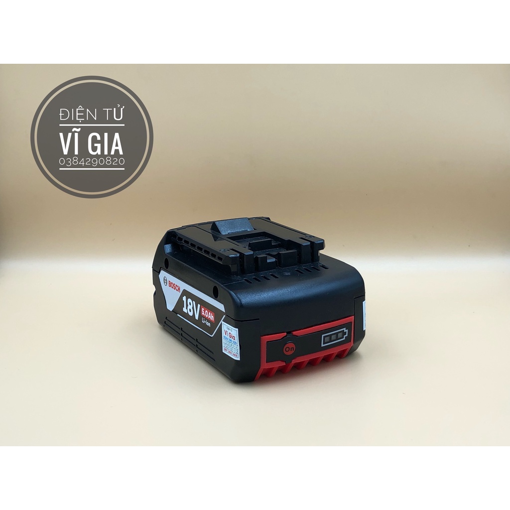 Pin Bosch 18V nhận sạc zin bảo hành 6 tháng
