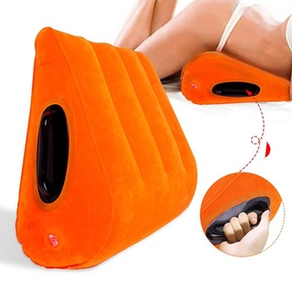 Gối bơm hơi hình tam giác trang trí nội thất J7J3