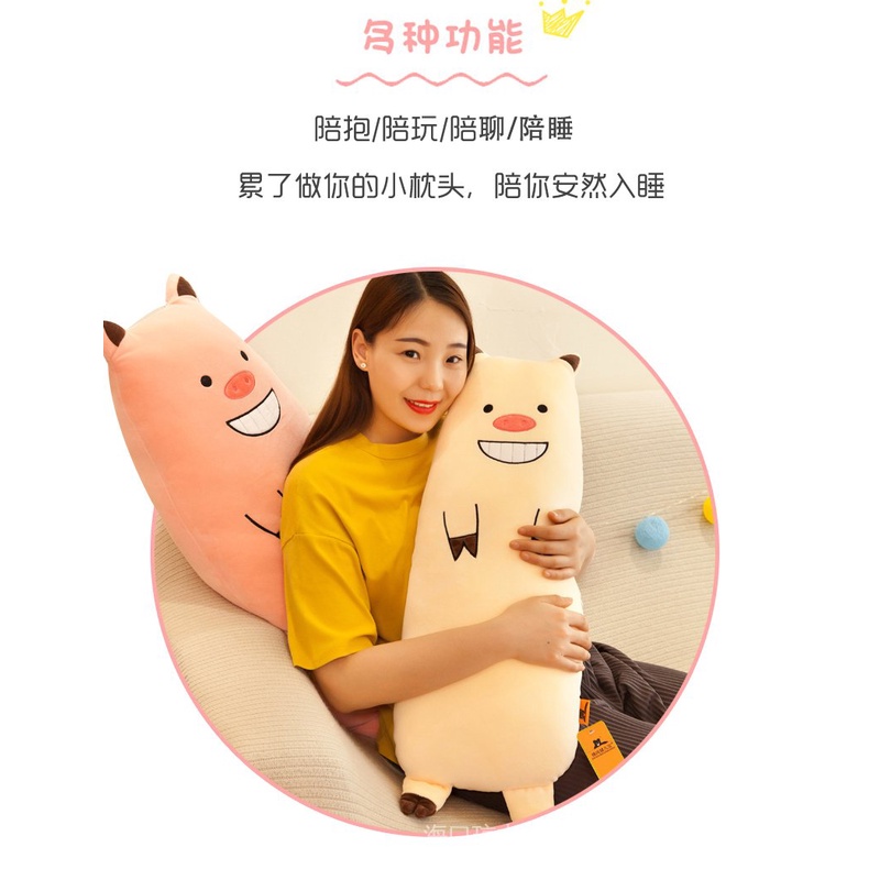 Gối Ôm Nhồi Bông Hình Chú Ếch Mềm Mại Giặt Được Có Thể Tháo Rời Tiện Dụng