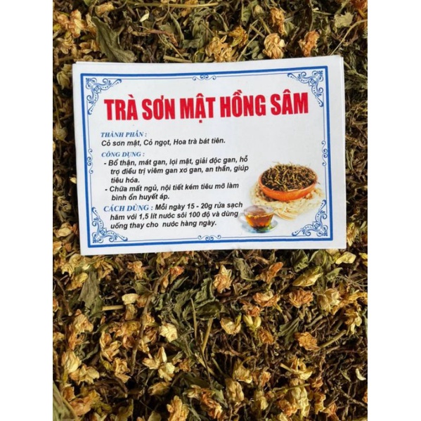 TRÀ SƠN MẬT HỒNG SÂM GÓI 1KG