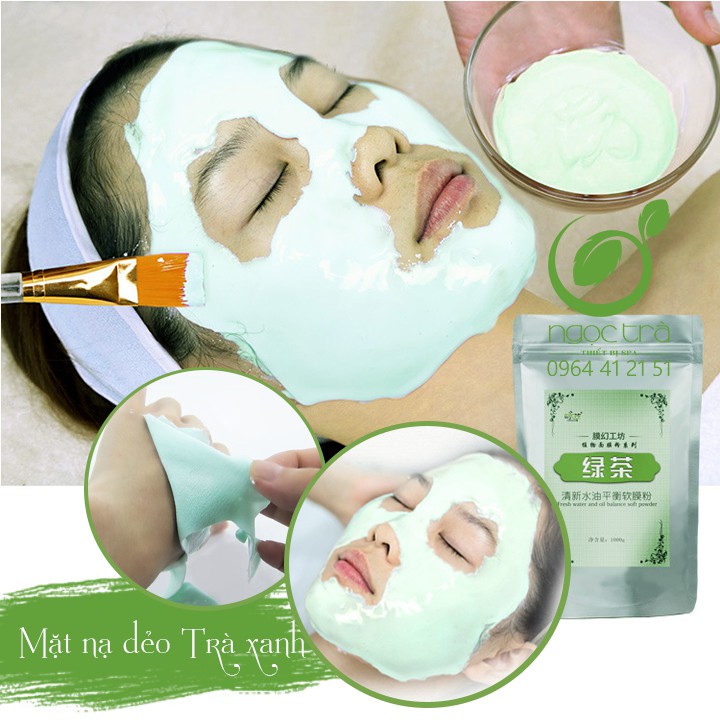 Bột mặt nạ dẻo gói 1kg chuyên dụng cho spaa