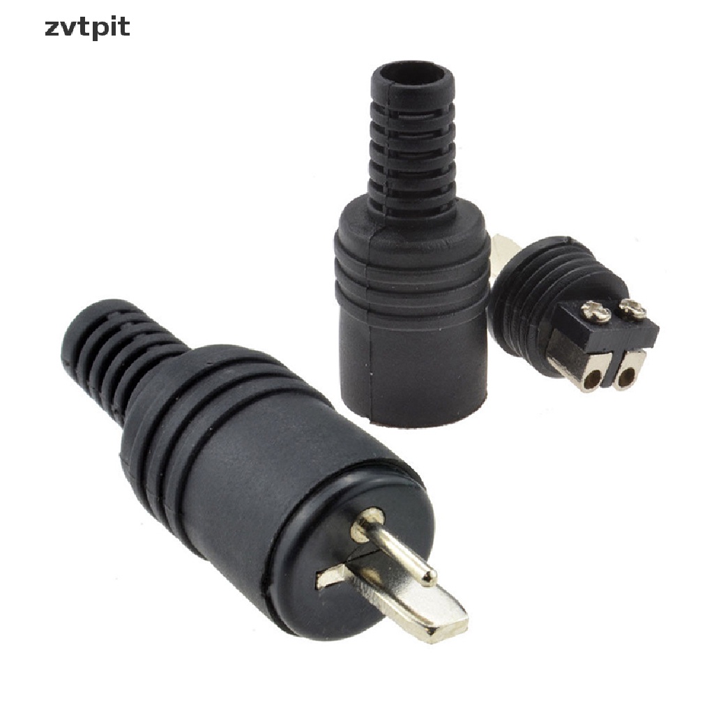 [ZVPT] 2 pin DIN Plug Speaker and HiFi Connector Screw Terminals [2 Pack]  DSF