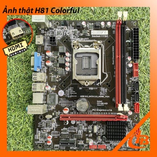 Main h81 coloful socket 1150 đẹp