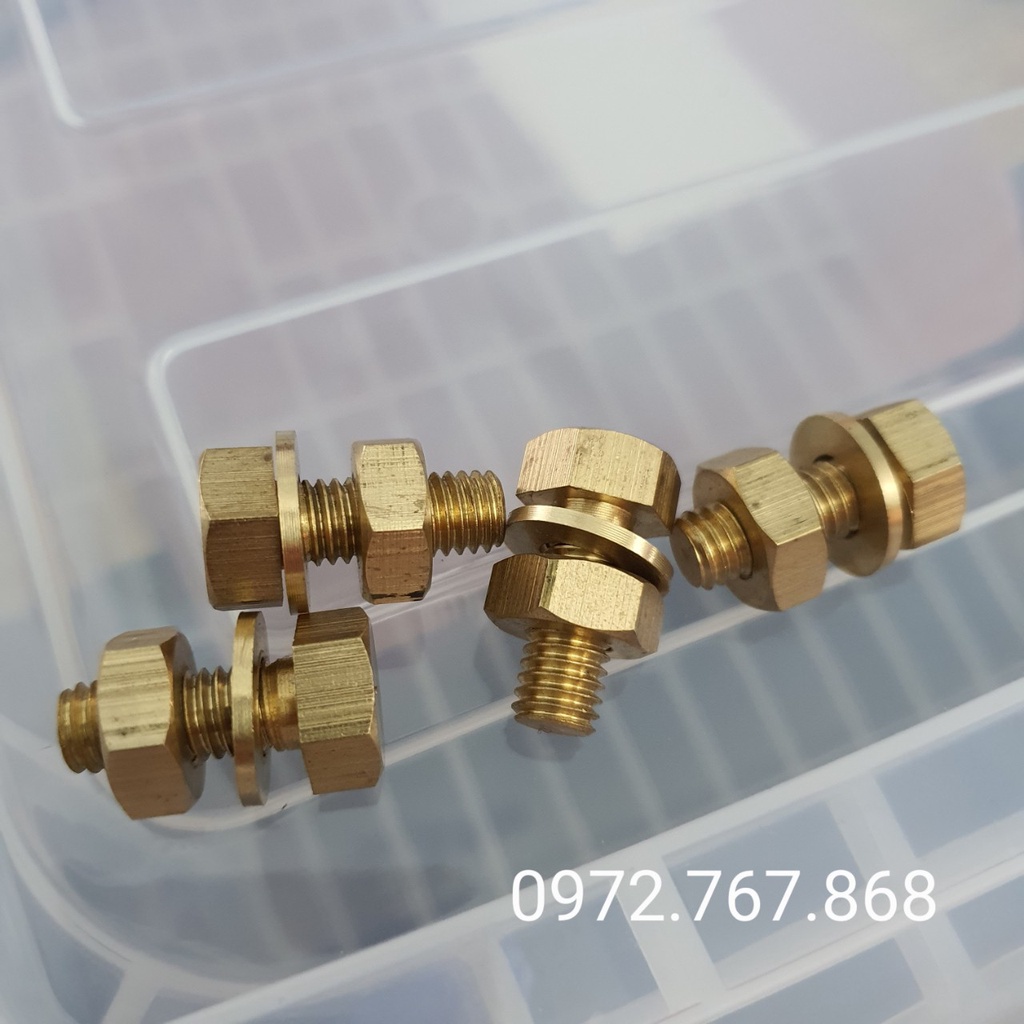 Bulong đồng thau M8*20