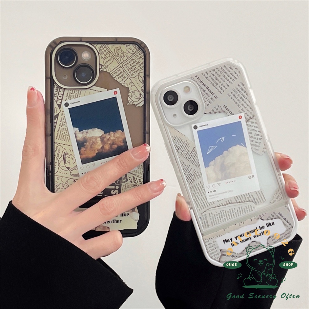Ốp Điện Thoại TPU In Hình Báo Cho Iphone 13 12 11 Pro Max Xs Max Xr X 8 7Plus