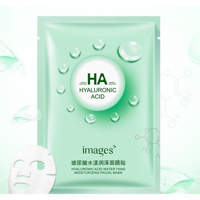 Mặt Nạ Cấp Ẩm Thải Độc HA Images / Mask dưỡng trắng da chính hãng