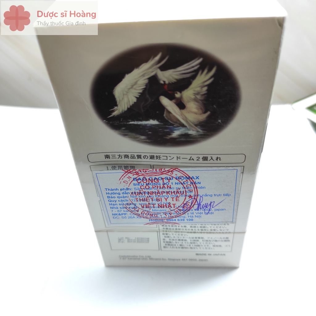[Che tên sản phẩm] Bao Cao Su ROMAX Cao Cấp Siêu Mỏng, Trơn Cảm Giác Chân Thật Nhất Khi Yêu