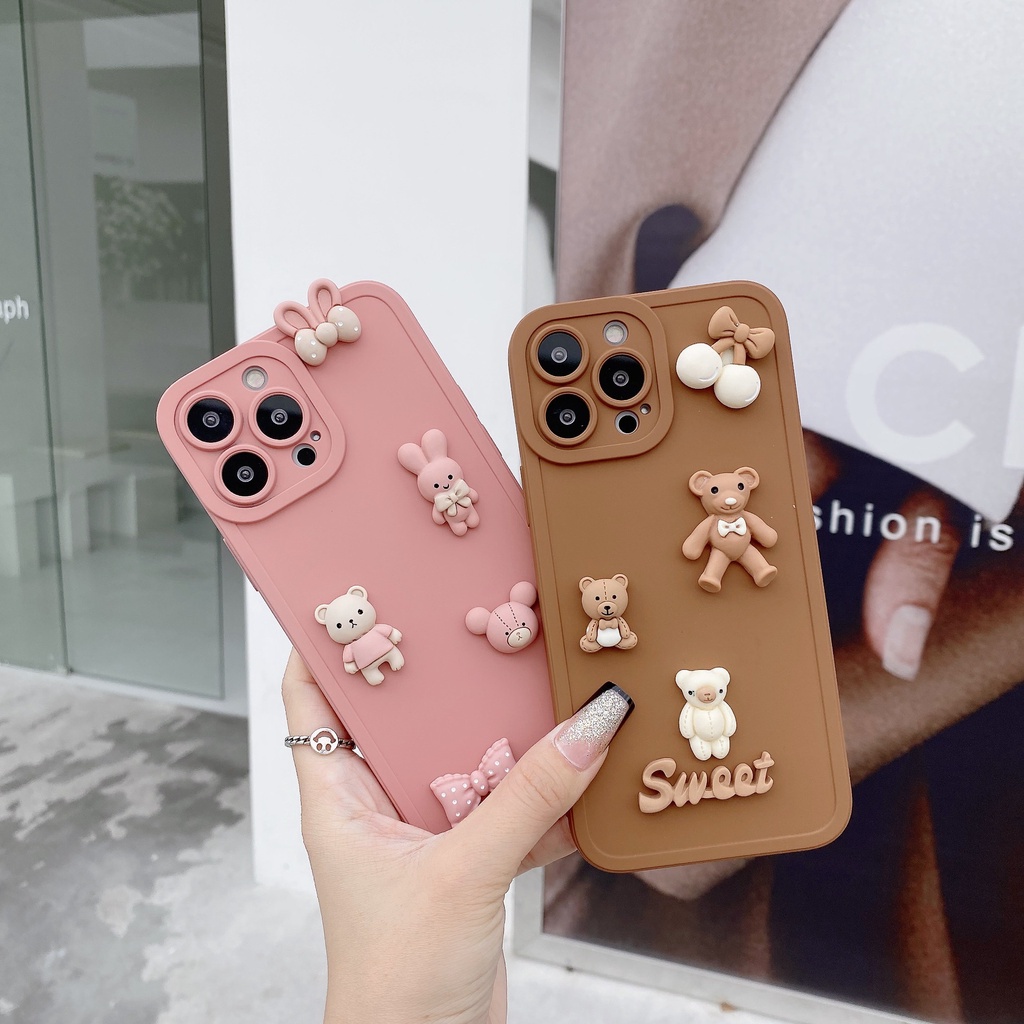 Ốp lưng iphone cạnh vuông bảo vệ camera 7plus x xsmax 11 11promax 12 12pro 12promax 13 13pro 13promax DT13