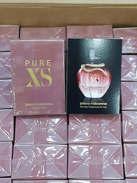 Nước hoa paco rabanne pure xs edp 80ml full seal (hình tự chụp)