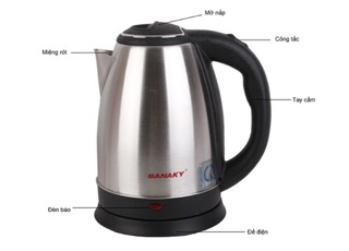 Ấm Đun Siêu Tốc SANAKY SNK-18NS