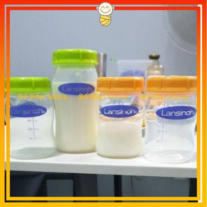 Nắp Bình Sữa Cổ Rộng, Nắp Bình Trữ Sữa - Nhựa An Toàn Không Chứa BPA - Bố Bắp Store