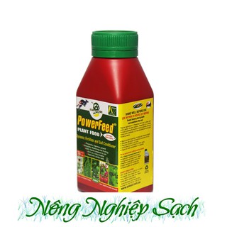 PowerFeed Phân cá hữu cơ Úc không hôi Chai 250ml [PBO]