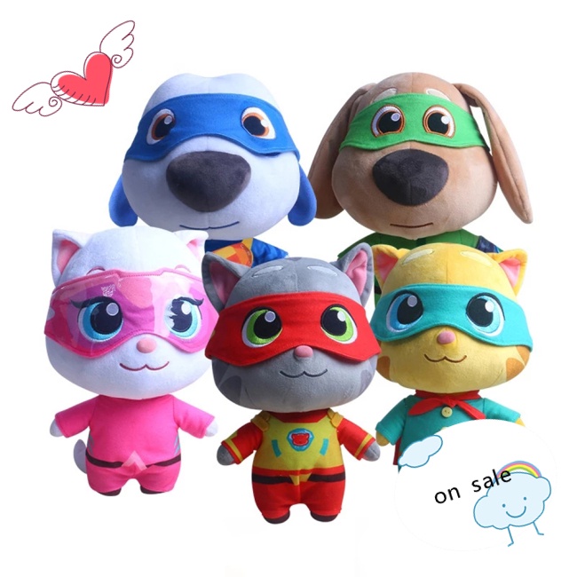 Búp Bê Nhồi Bông Hình Mèo Tom Dễ Thương 28cm