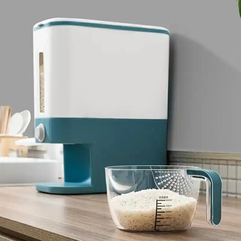 Thùng đựng gạo thông minh 12KGSHOPEMTRANG7Hộp chứa gạo, Hũ Đựng Gạo thông minh công nghệ nhật bản