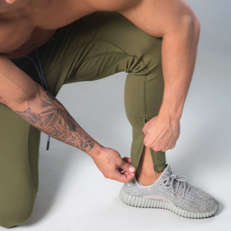 Quần Thể Thao Kẻ Sọc Dáng Ôm Size M-3XL Thời Trang Cho Nam