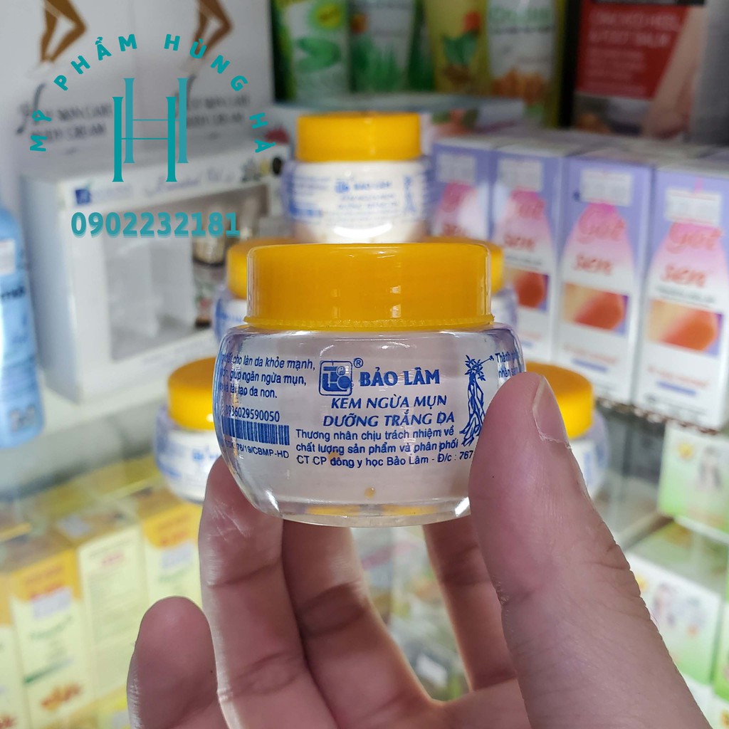 Kem ngừa mụn, trắng da, Bảo Lâm, 20g combo 2 hộp | BigBuy360 - bigbuy360.vn