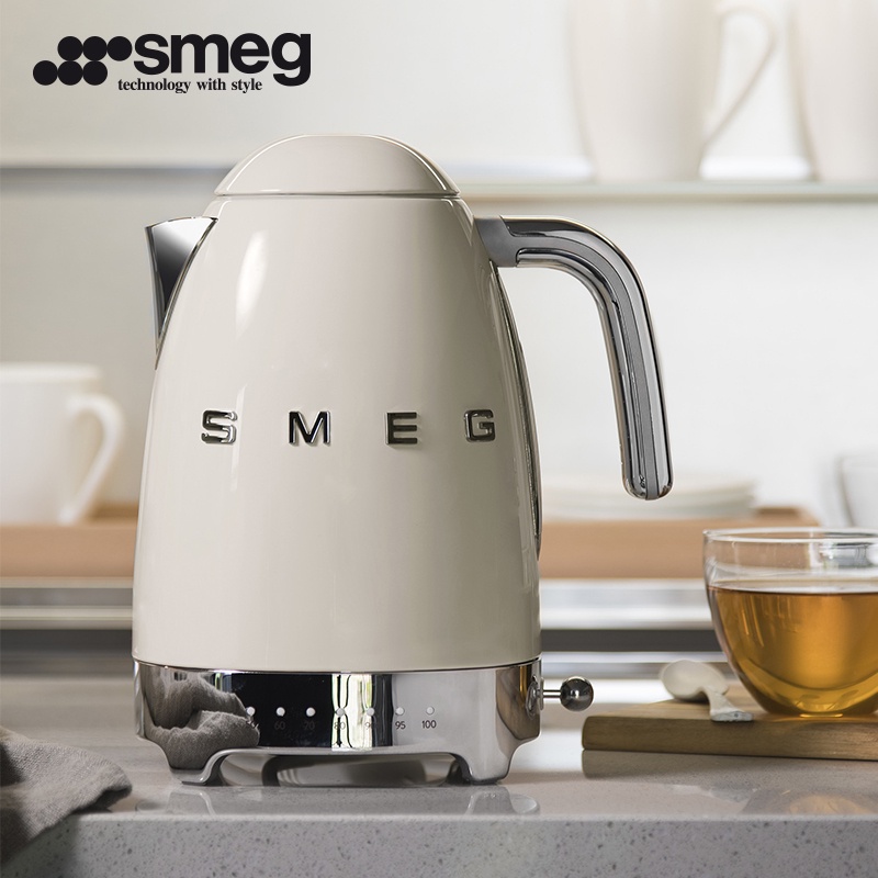 Ấm siêu tốc Smeg KLF04 Series điều chỉnh nhiệt độ dung tích 1,7 Lít