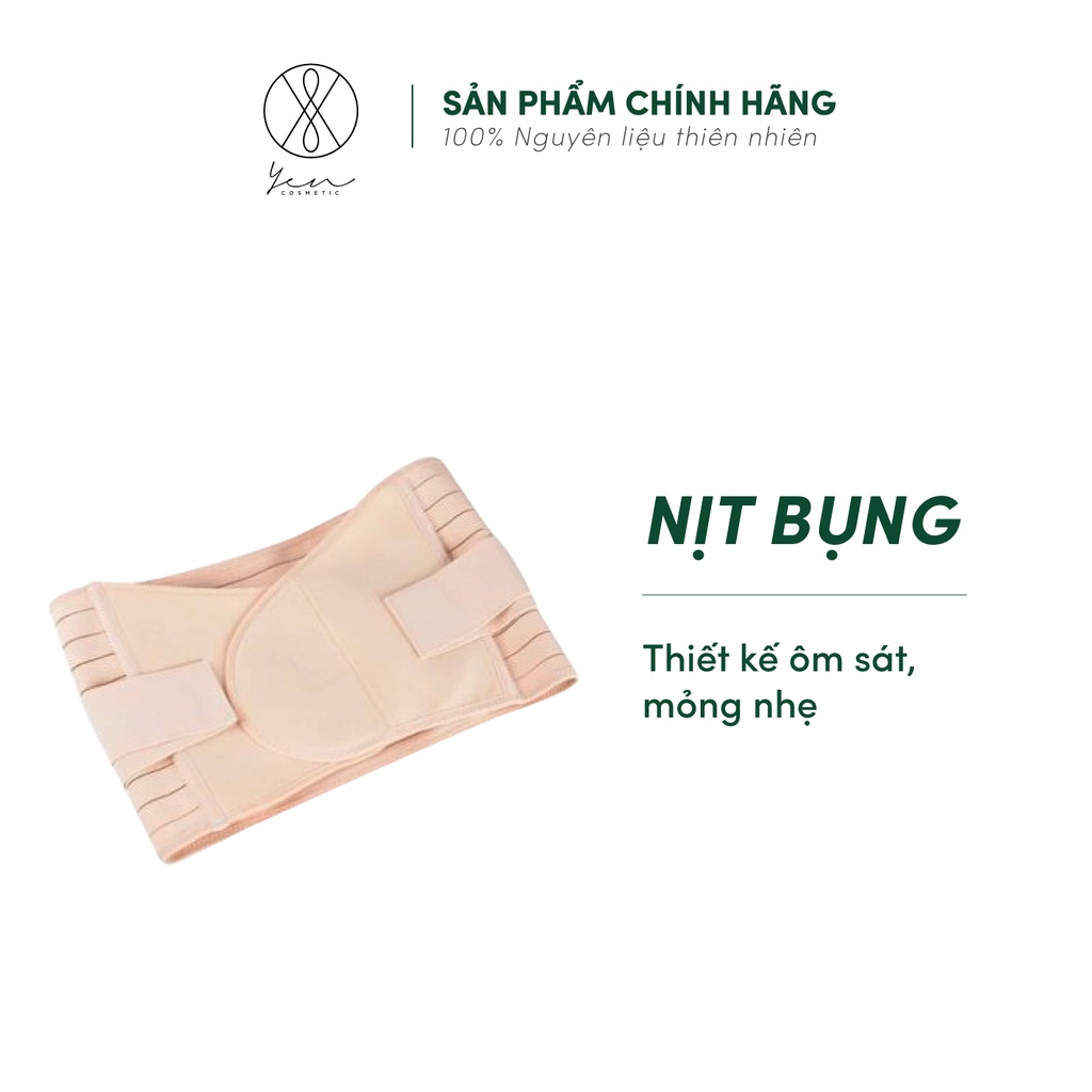 Đai Nịt Bụng Dán Chống Cuộn Màu Da Định Hình Đường Cong Quyến Rũ Cho Cơ Thể