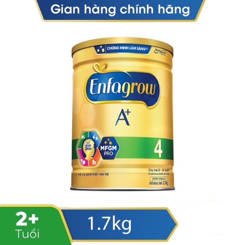 Sữa bột Enfagrow A+ 4 1,7kg