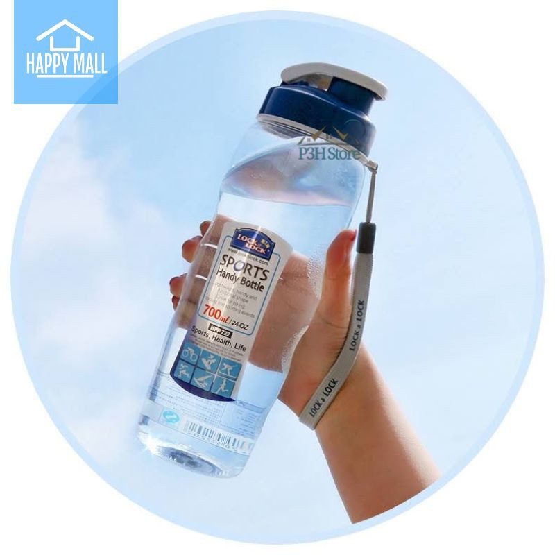 Bình nước thể thao Lock&amp;Lock Handy Bottle 500ml ABF721 và 700ml ABF722