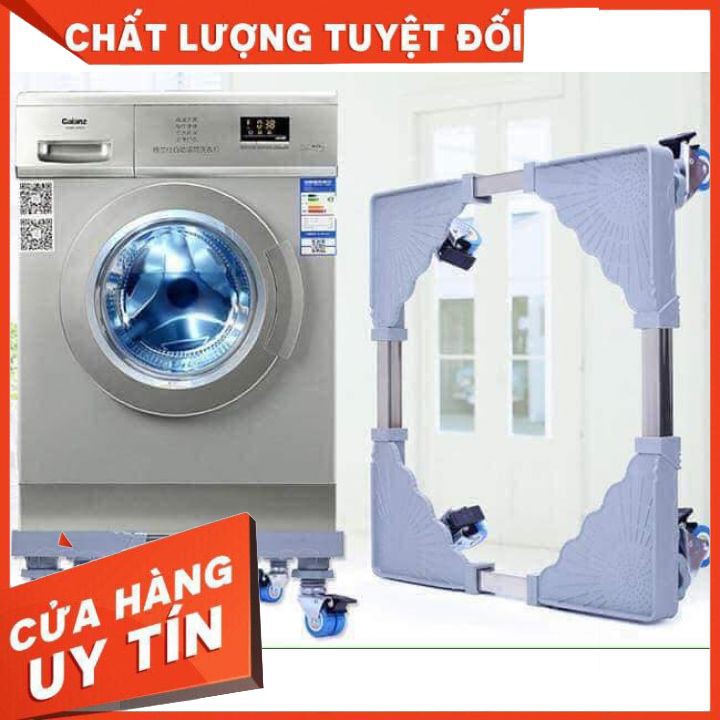 kệ máy giặt, máy rửa bát, tủ lạnh, máy sấy có bánh xe